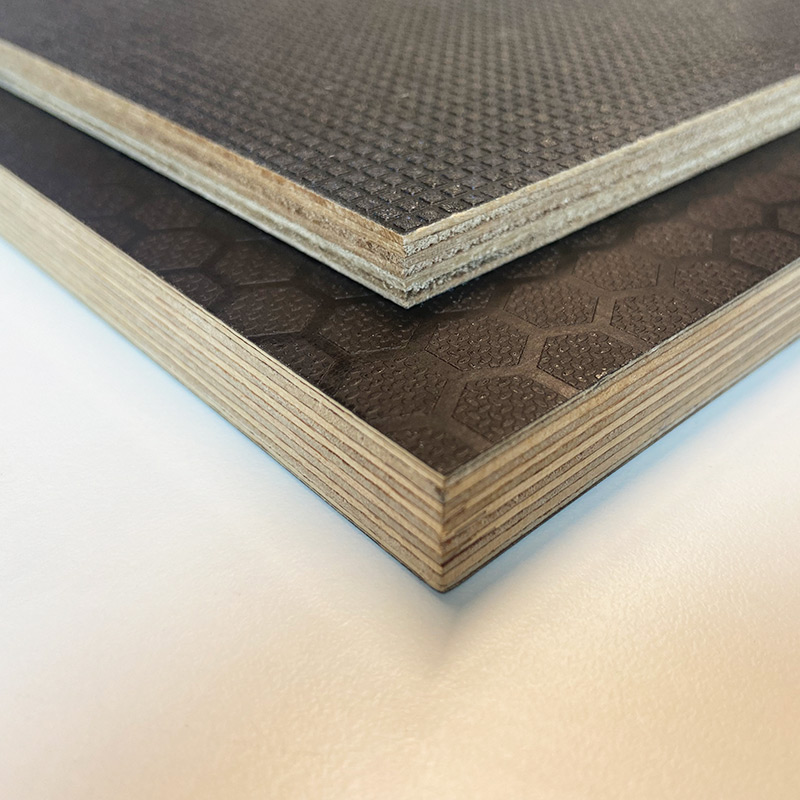 Reasonable price Veneered Plywood Sheets - BRIGHT MARK Anti-slip Film faced plywood – Bright Mark